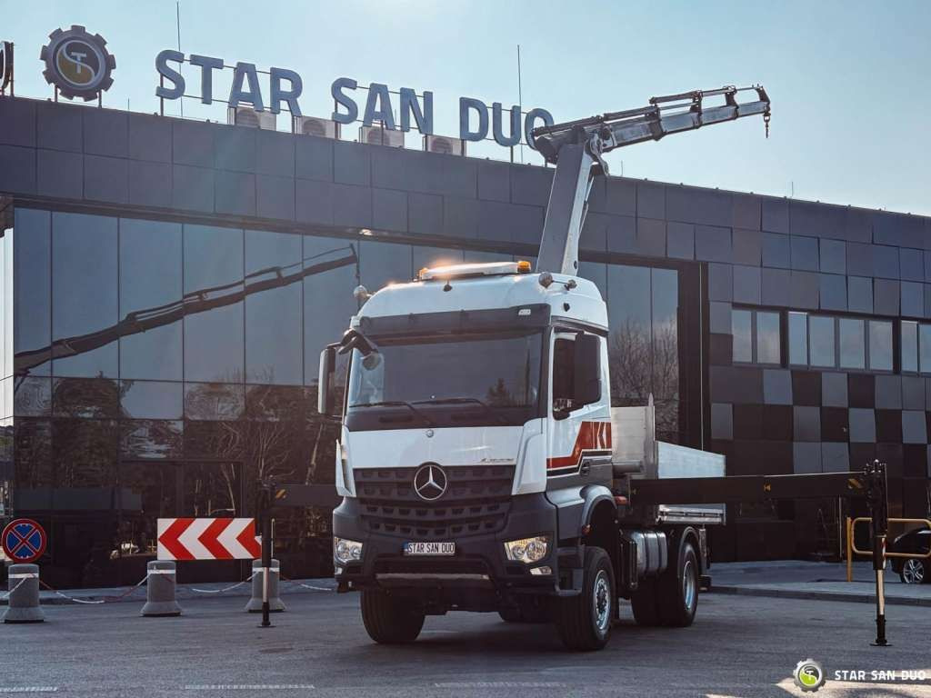 Mercedes-Benz AROCS 1851 4x4 PALFINGER PK 20002 Crane Kran - Автоманипулятор: фото 5 Mercedes-Benz AROCS 1851 4x4 PALFINGER PK 20002 Crane Kran - Автоманипулятор: фото 5