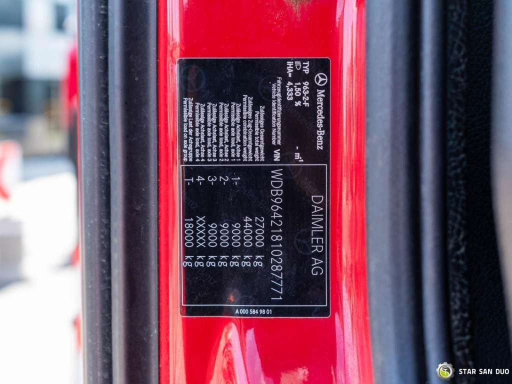 Автоманипулятор Mercedes-Benz  AROCS 3345 6x6 HMF 3220 Winch Crane tipper: фото 18