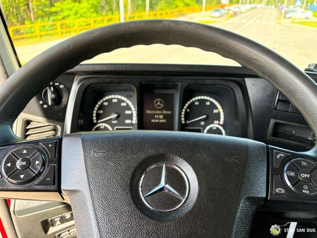 Автоманипулятор Mercedes-Benz  AROCS 3345 6x6 HMF 3220 Winch Crane tipper: фото 12