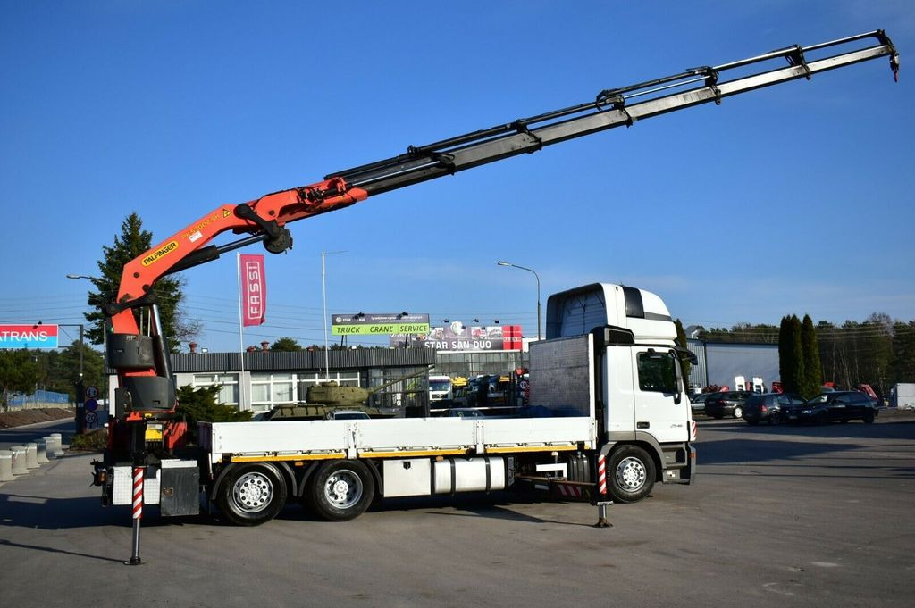 Автоманипулятор, Грузовик бортовой/ Платформа Mercedes-Benz Actros 2546 6x2 Palfinger PK 53002 Crane Kran: фото 15