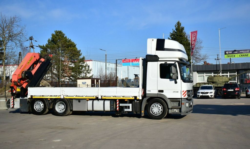 Автоманипулятор, Грузовик бортовой/ Платформа Mercedes-Benz Actros 2546 6x2 Palfinger PK 53002 Crane Kran: фото 7