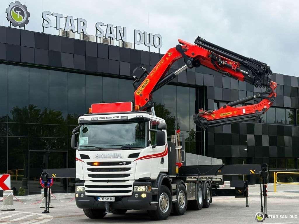 Scania G480 8x2 PALFINGER PK 53002 SH FlyJIB LowMileag - Автоманипулятор: фото 5 Scania G480 8x2 PALFINGER PK 53002 SH FlyJIB LowMileag - Автоманипулятор: фото 5
