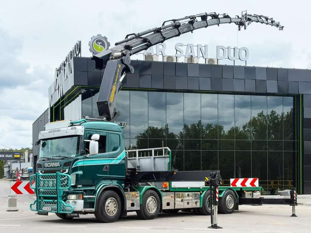 Scania R480 8x2 PALFINGER PK 92002 SH FLY JIB CRANE - Автоманипулятор: фото 5 Scania R480 8x2 PALFINGER PK 92002 SH FLY JIB CRANE - Автоманипулятор: фото 5