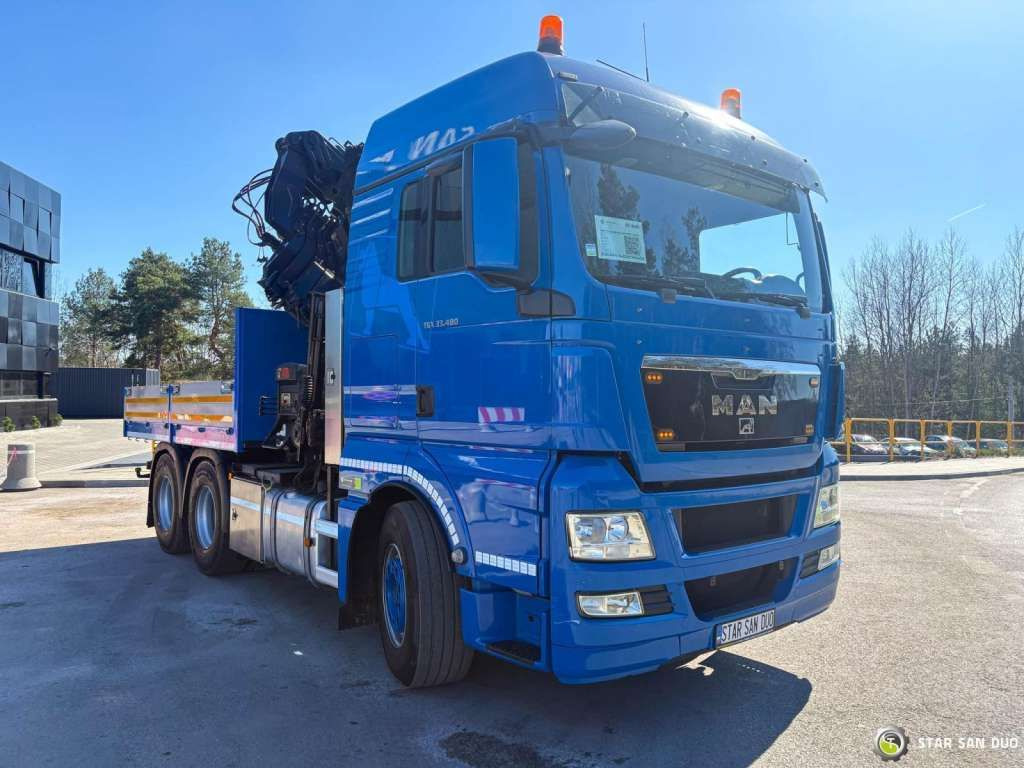 Тягач MAN  TGS 33.480 6x4 HIAB 377E-5 HIPRO Crane: фото 11