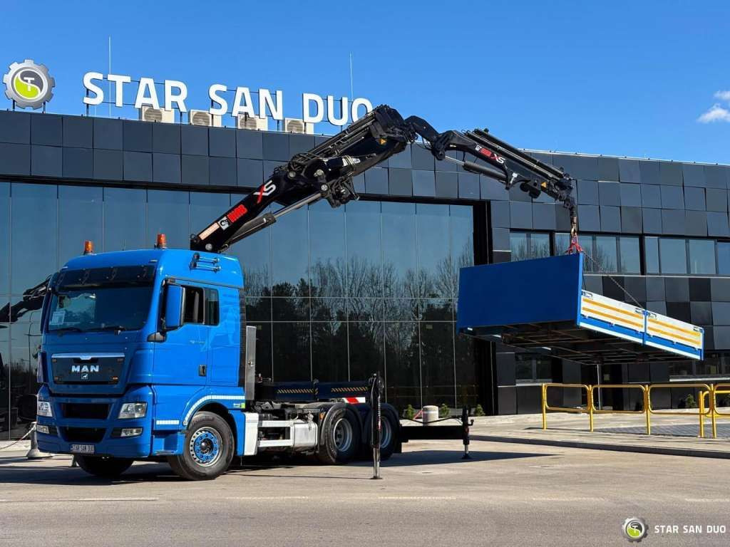 Тягач MAN  TGS 33.480 6x4 HIAB 377E-5 HIPRO Crane: фото 9