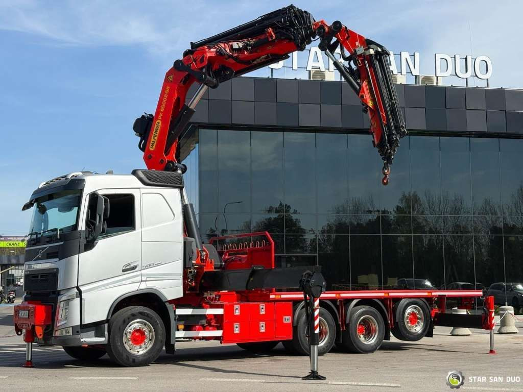 Volvo  FH 500 8x4*4 PK65002 Fly JIB Crane 7456 h Winch - Тягач: фото 3 Volvo  FH 500 8x4*4 PK65002 Fly JIB Crane 7456 h Winch - Тягач: фото 3