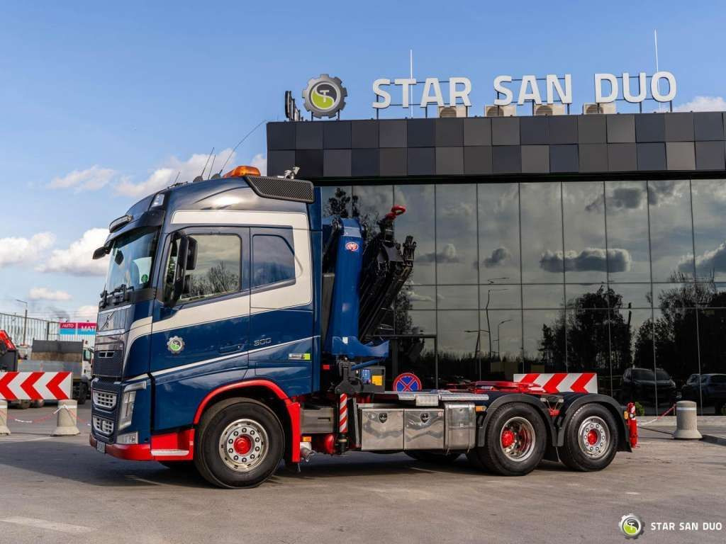 Volvo  FH 500 6x2 HMF 3220-K5 HDS Crane Euro 6 в лизинг Volvo  FH 500 6x2 HMF 3220-K5 HDS Crane Euro 6: фото 9