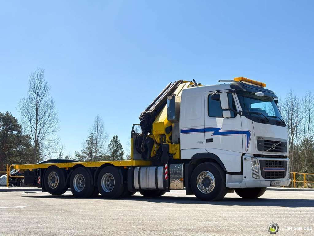 Volvo FH 520 8x4 HMF ODIN K6 EURO 5 FLY JIB Crane - Автоманипулятор: фото 5 Volvo FH 520 8x4 HMF ODIN K6 EURO 5 FLY JIB Crane - Автоманипулятор: фото 5