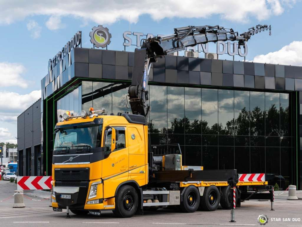 Volvo FH 540 8x4 HMF 6020 Fly Jib Winch - Автоманипулятор: фото 2 Volvo FH 540 8x4 HMF 6020 Fly Jib Winch - Автоманипулятор: фото 2