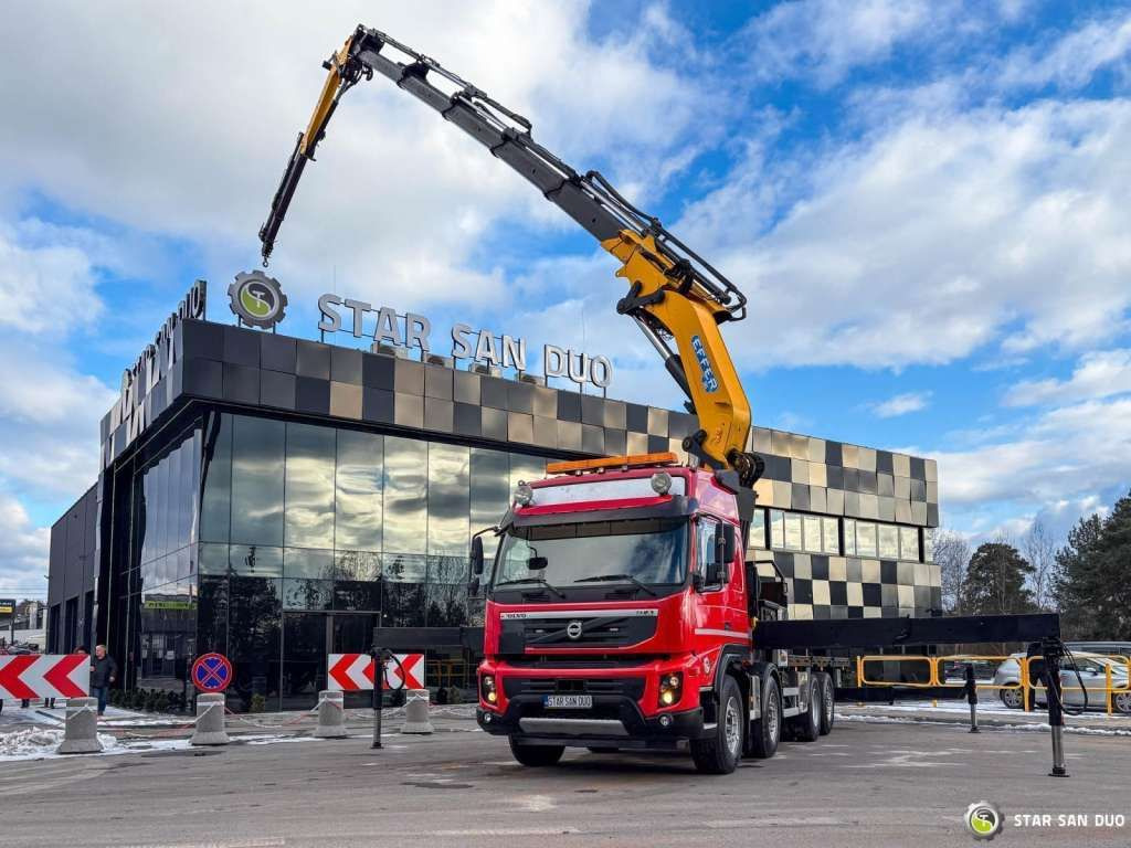 Volvo FMX 500 8x2 Effer 585 Fly Jib Winch Crane Kran Volvo FMX 500 8x2 Effer 585 Fly Jib Winch Crane Kran - Автоманипулятор, Грузовик бортовой/ Платформа: фото 1 Volvo FMX 500 8x2 Effer 585 Fly Jib Winch Crane Kran Volvo FMX 500 8x2 Effer 585 Fly Jib Winch Crane Kran - Автоманипулятор, Грузовик бортовой/ Платформа: фото 1