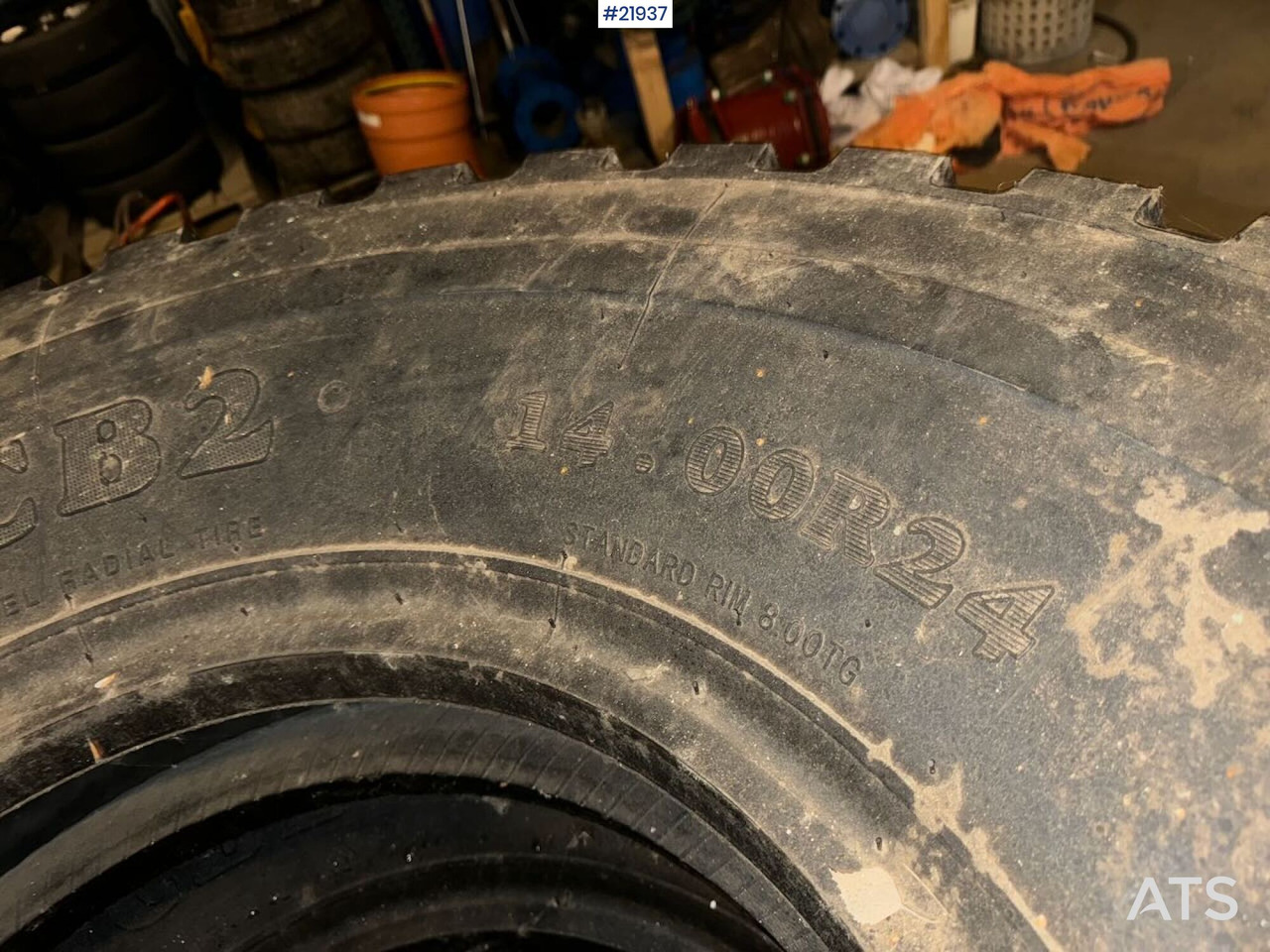 4 stk dekk til hjullaster eller veghøvel - Шина для Строительной техники: фото 4 4 stk dekk til hjullaster eller veghøvel - Шина для Строительной техники: фото 4