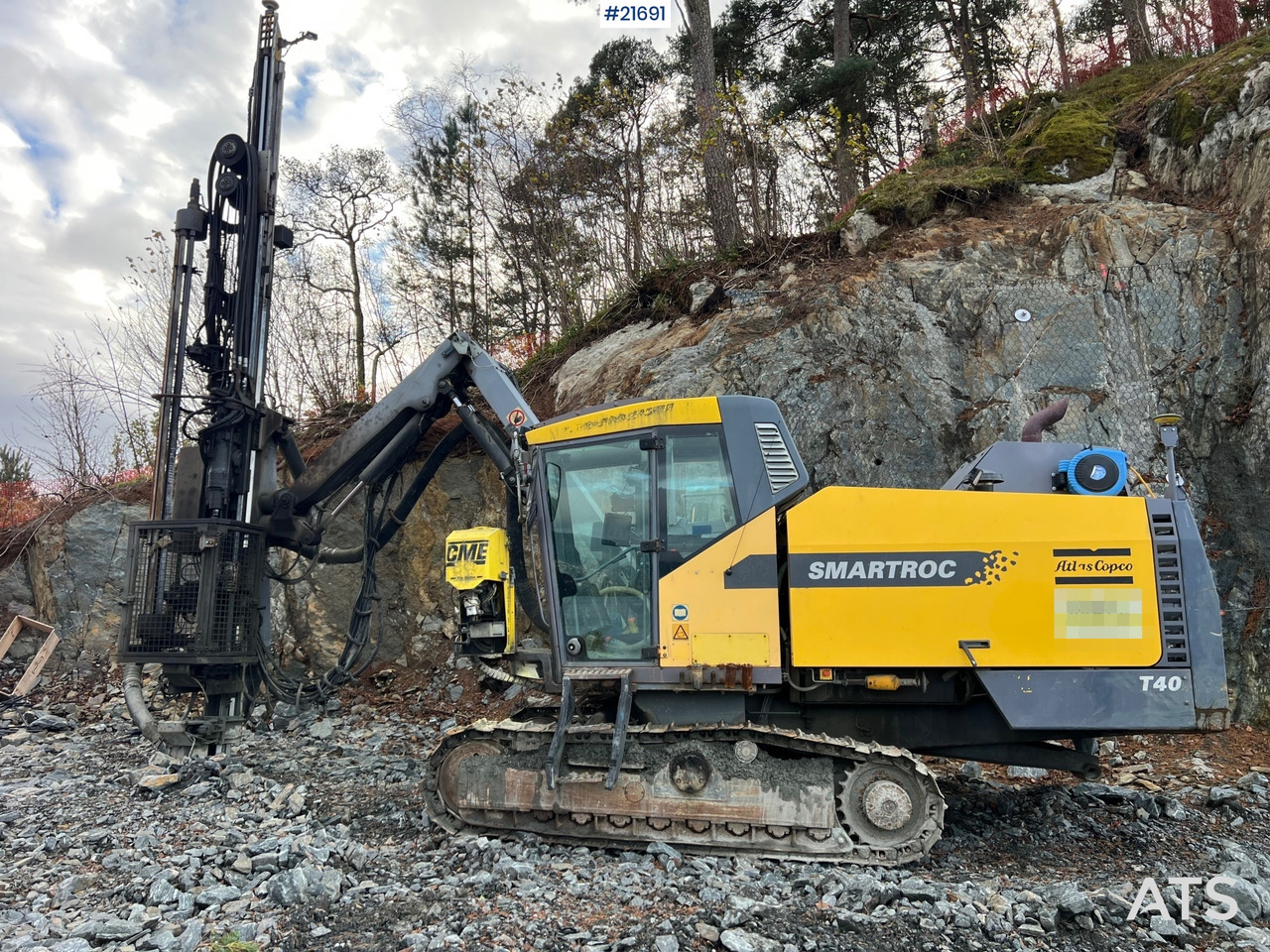 Atlas Copco Flexiroc T40-11 borerigg m/2540 hammer,CME sliper og gps - Буровая машина: фото 1 Atlas Copco Flexiroc T40-11 borerigg m/2540 hammer,CME sliper og gps - Буровая машина: фото 1