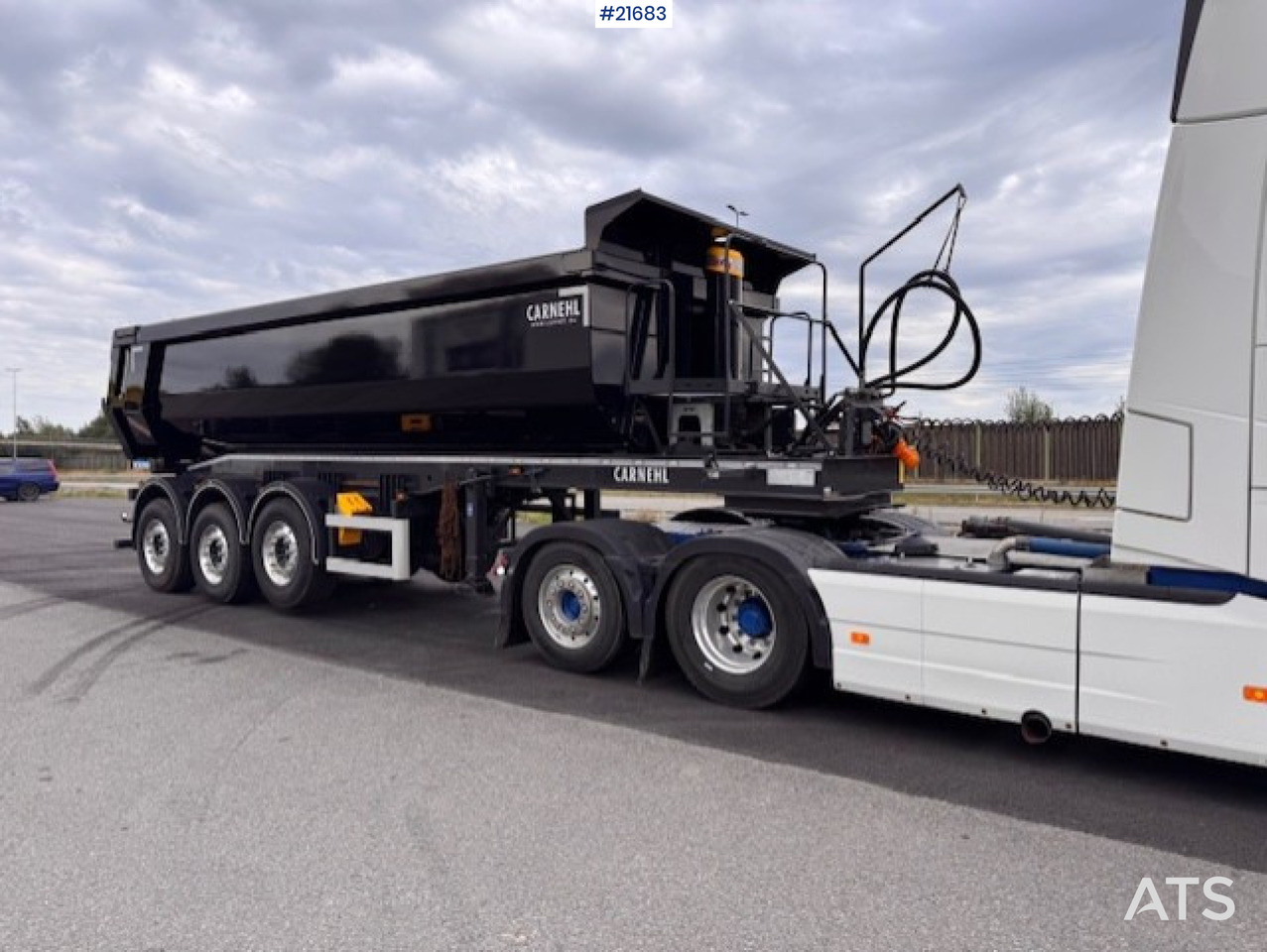 Carnehl Carnehl Tippsemi. Godt utstyrt. - Самосвальный полуприцеп: фото 5 Carnehl Carnehl Tippsemi. Godt utstyrt. - Самосвальный полуприцеп: фото 5