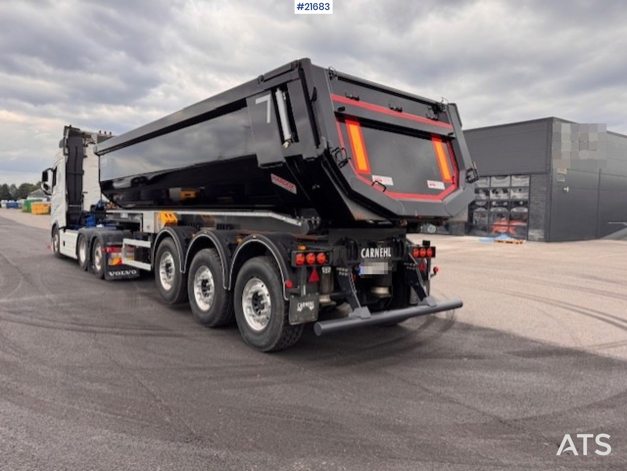 Carnehl Carnehl Tippsemi. Godt utstyrt. - Самосвальный полуприцеп: фото 2 Carnehl Carnehl Tippsemi. Godt utstyrt. - Самосвальный полуприцеп: фото 2