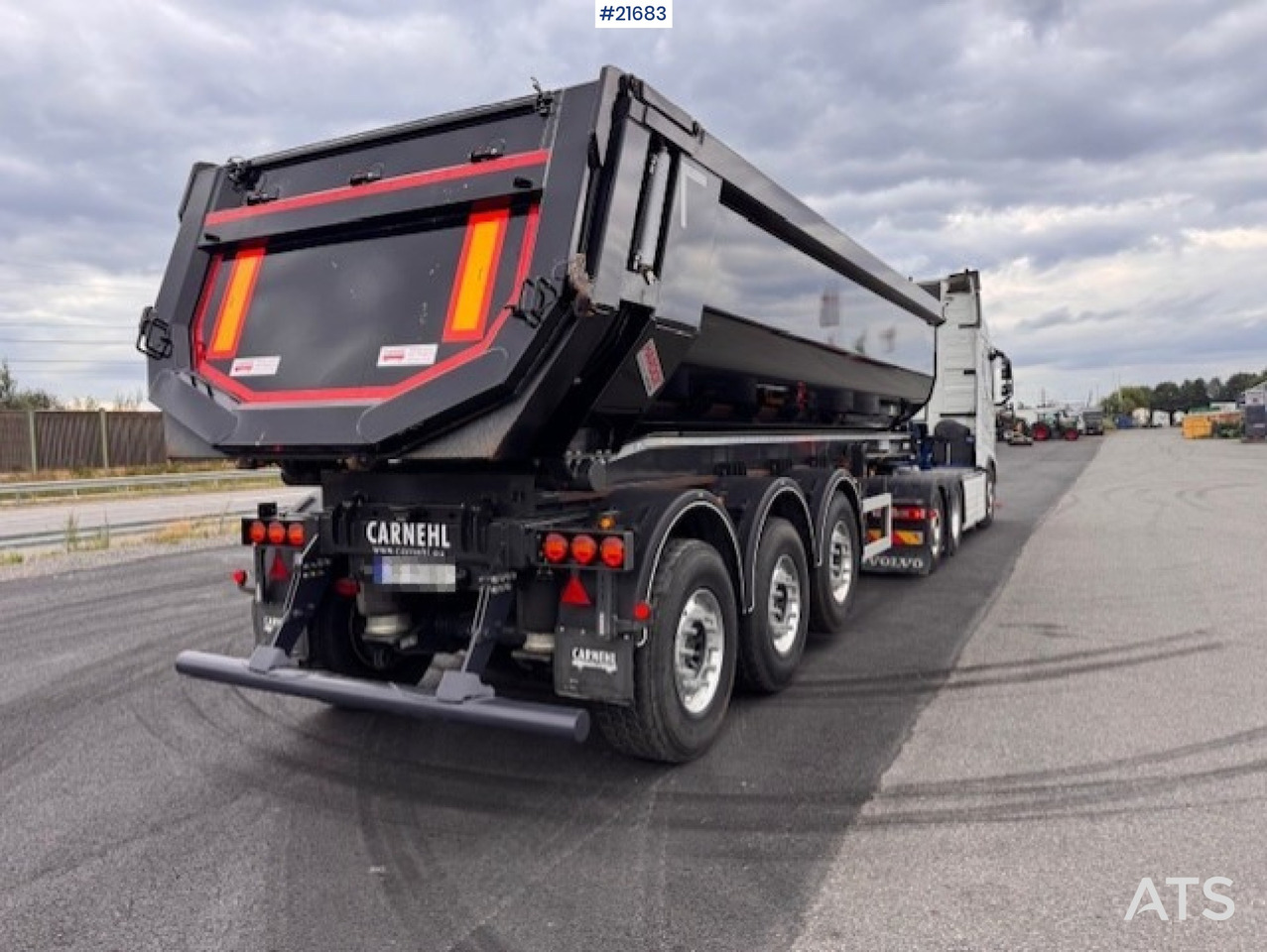 Carnehl Carnehl Tippsemi. Godt utstyrt. - Самосвальный полуприцеп: фото 3 Carnehl Carnehl Tippsemi. Godt utstyrt. - Самосвальный полуприцеп: фото 3