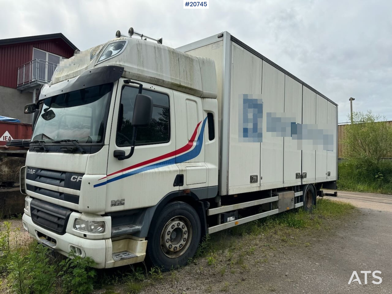DAF CF75.310 - Грузовик с закрытым кузовом: фото 1 DAF CF75.310 - Грузовик с закрытым кузовом: фото 1