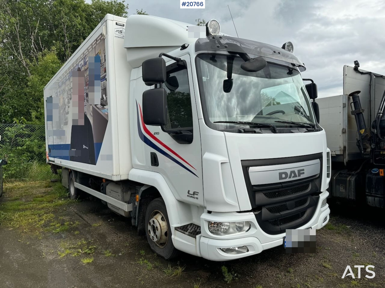 DAF LF 210 - Грузовик с закрытым кузовом: фото 1 DAF LF 210 - Грузовик с закрытым кузовом: фото 1