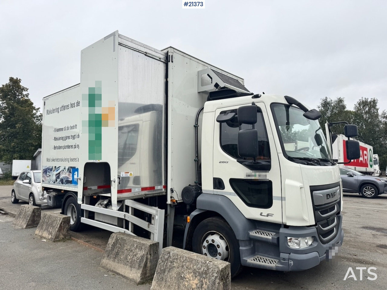 DAF LF 260 Makuleringsbil. 37 000 km! Må Sees! - Шредер промышленный, Грузовик: фото 2 DAF LF 260 Makuleringsbil. 37 000 km! Må Sees! - Шредер промышленный, Грузовик: фото 2