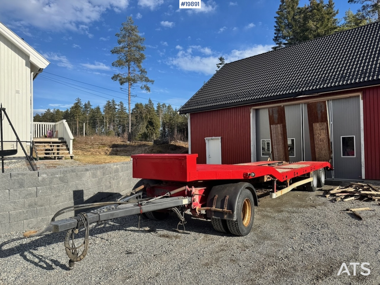 Damm 3 aks maskinslep - Низкорамный прицеп: фото 1 Damm 3 aks maskinslep - Низкорамный прицеп: фото 1