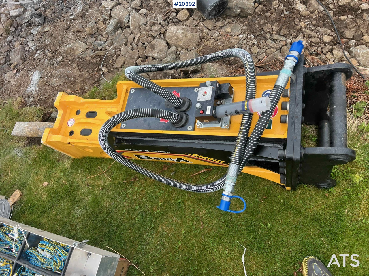 Danda D&A150DX pigg hammer (1231 kg ) m/ s60 feste - Гидромолот: фото 2 Danda D&A150DX pigg hammer (1231 kg ) m/ s60 feste - Гидромолот: фото 2