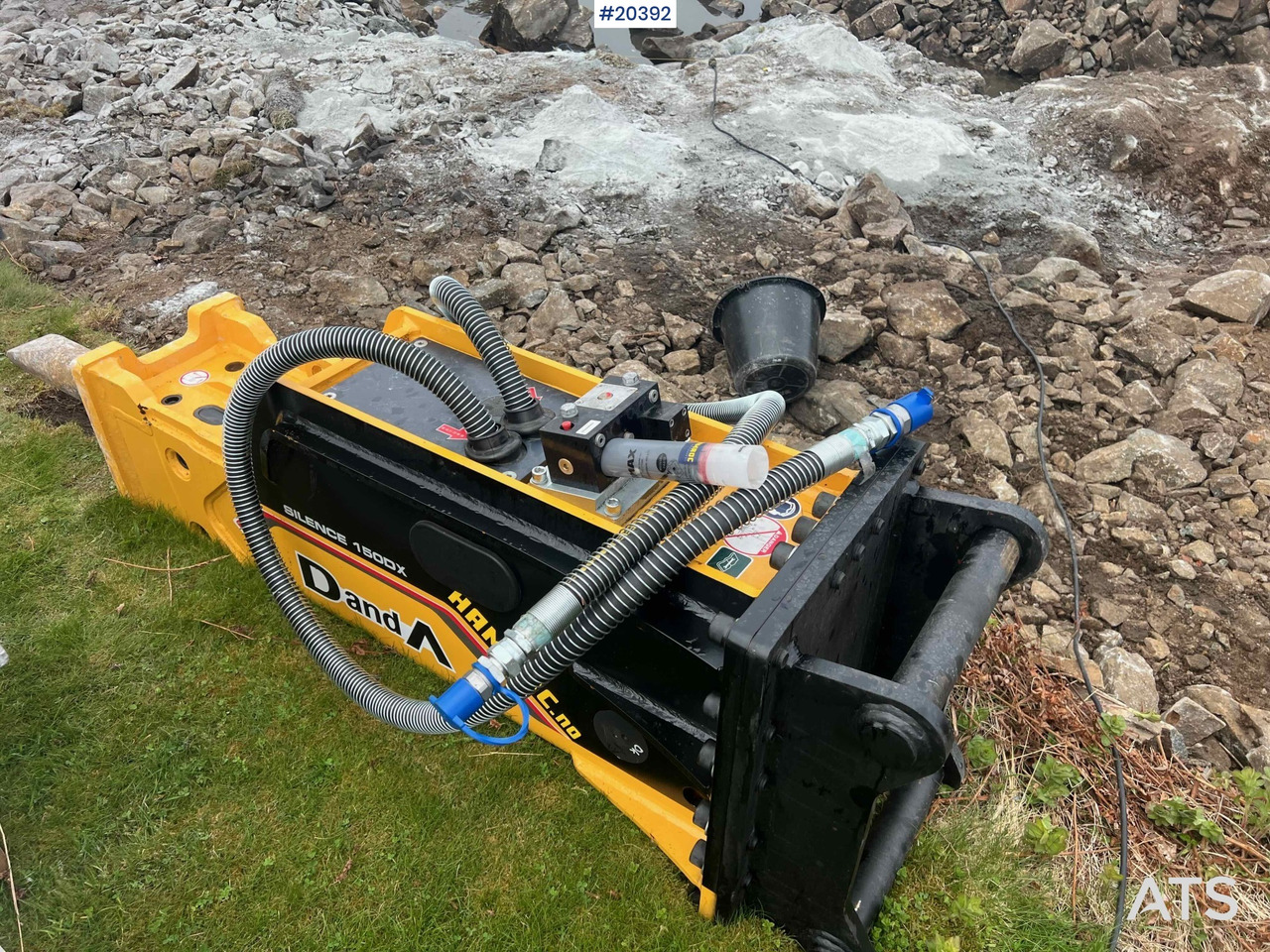 Danda D&A150DX pigg hammer (1231 kg ) m/ s60 feste - Гидромолот: фото 1 Danda D&A150DX pigg hammer (1231 kg ) m/ s60 feste - Гидромолот: фото 1