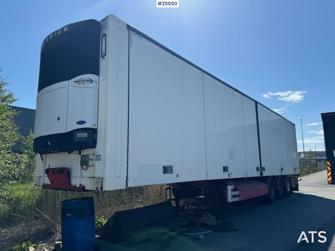 Ekeri Skapsemi m/ full sideåpning og Carrier aggregat - Полуприцеп-рефрижератор: фото 2 Ekeri Skapsemi m/ full sideåpning og Carrier aggregat - Полуприцеп-рефрижератор: фото 2