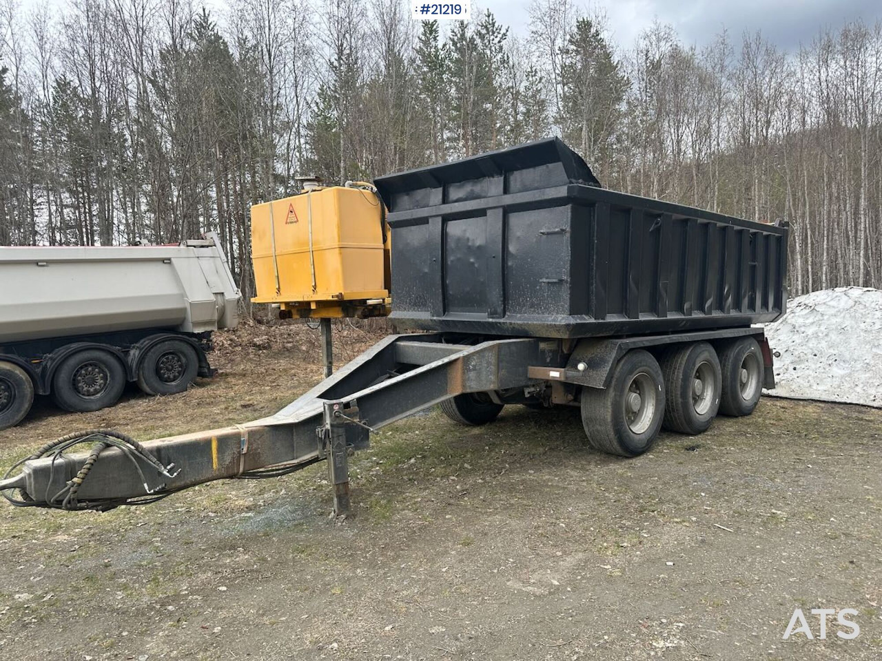Engen Trippelkjerre - Самосвальный прицеп: фото 2 Engen Trippelkjerre - Самосвальный прицеп: фото 2