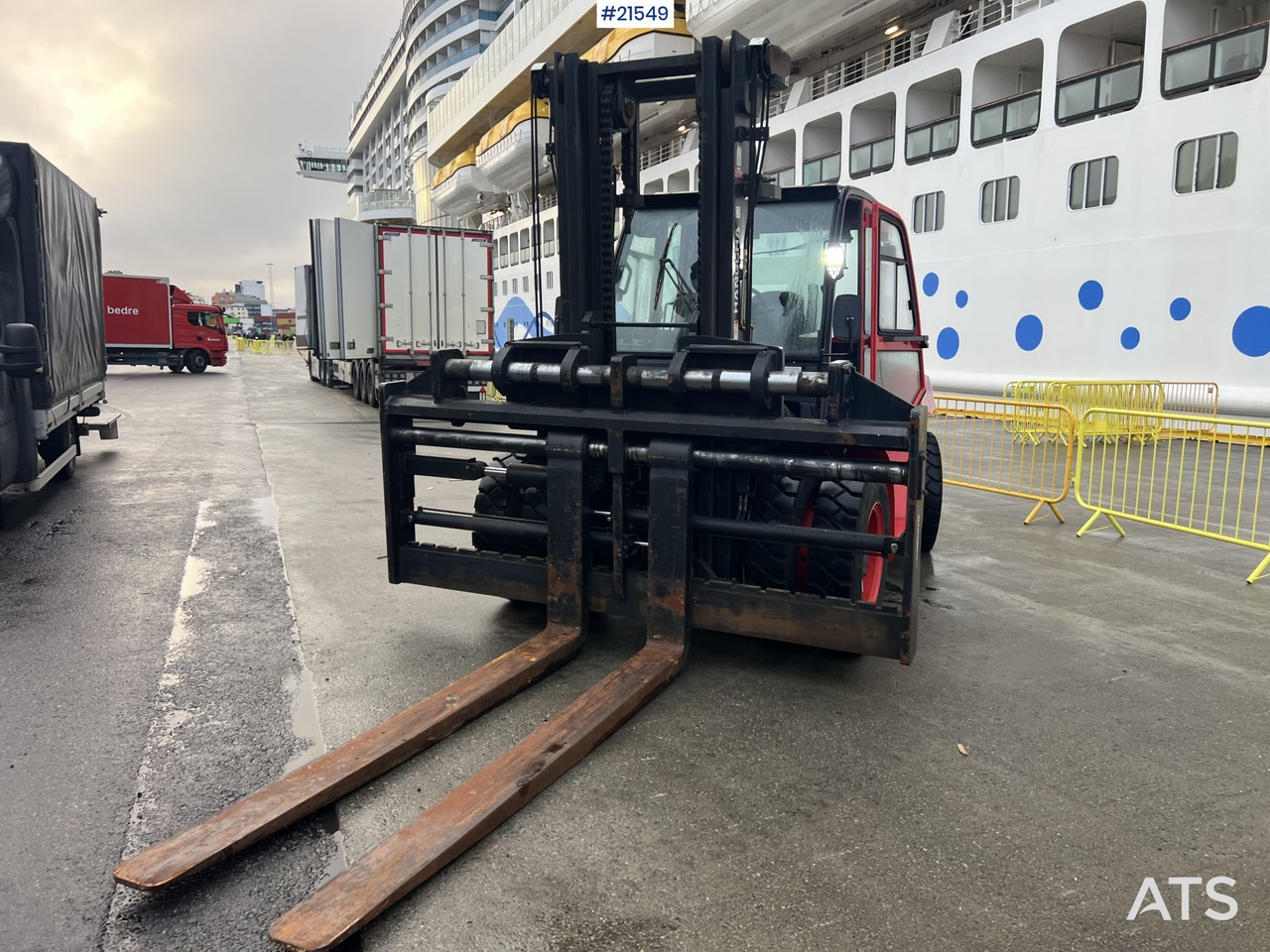 Hangcha CPCD120 Gaffeltruck m/ hydrauliske gafler, sideforskyvning og lite timer - Дизельный погрузчик: фото 3 Hangcha CPCD120 Gaffeltruck m/ hydrauliske gafler, sideforskyvning og lite timer - Дизельный погрузчик: фото 3