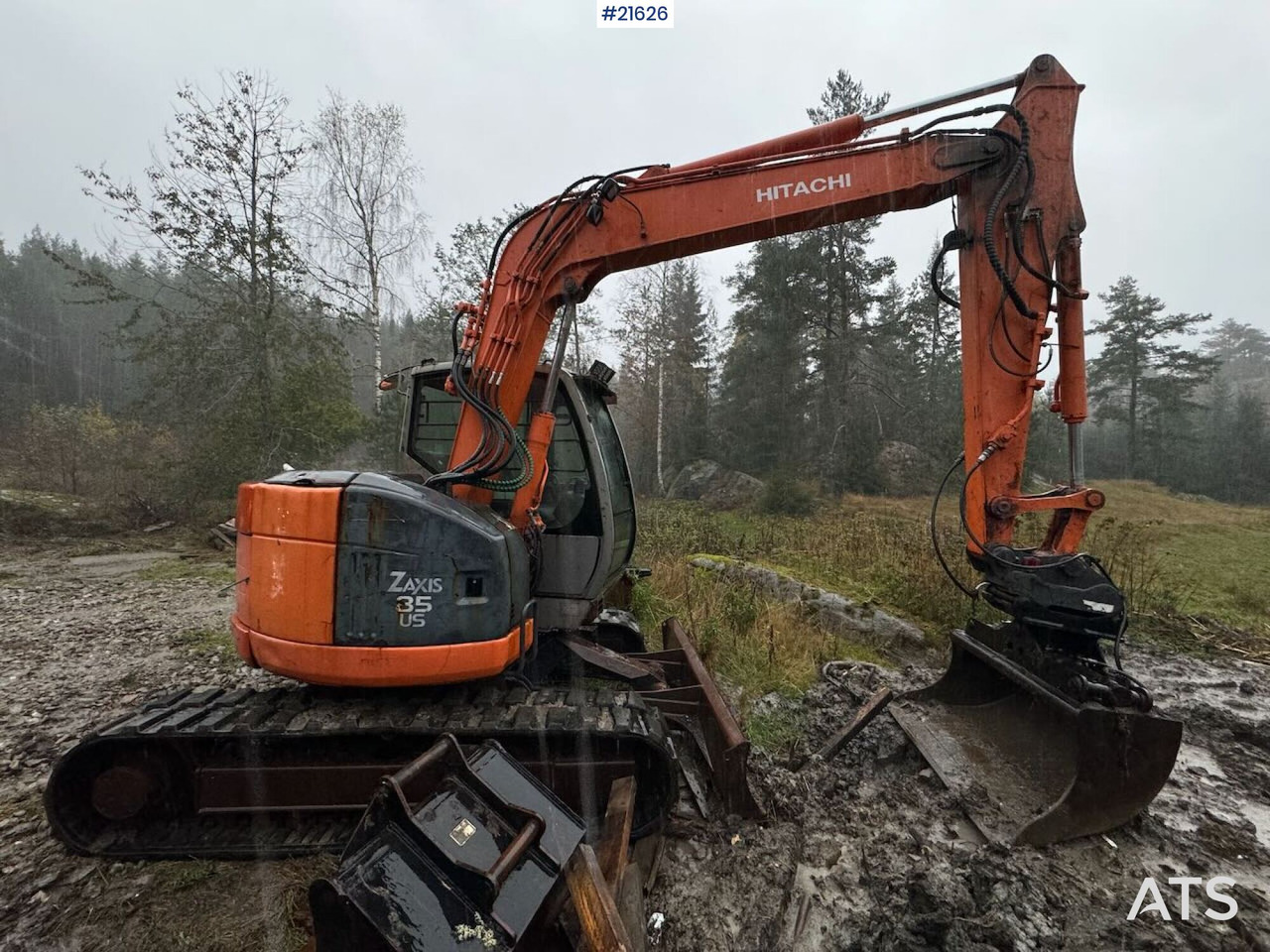 Hitachi ZX85 US Beltegraver m/ 2 skuffer SE VIDEO - Гусеничный экскаватор: фото 4 Hitachi ZX85 US Beltegraver m/ 2 skuffer SE VIDEO - Гусеничный экскаватор: фото 4