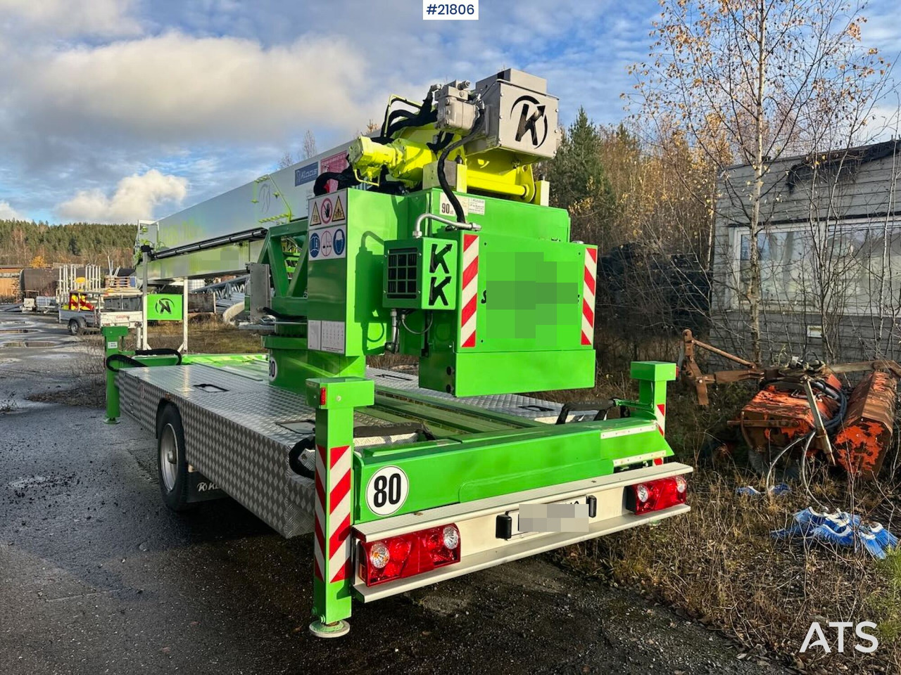 Klaas K21-30 Byggekran. 340 timer! - Быстромонтируемый башенный кран: фото 5 Klaas K21-30 Byggekran. 340 timer! - Быстромонтируемый башенный кран: фото 5