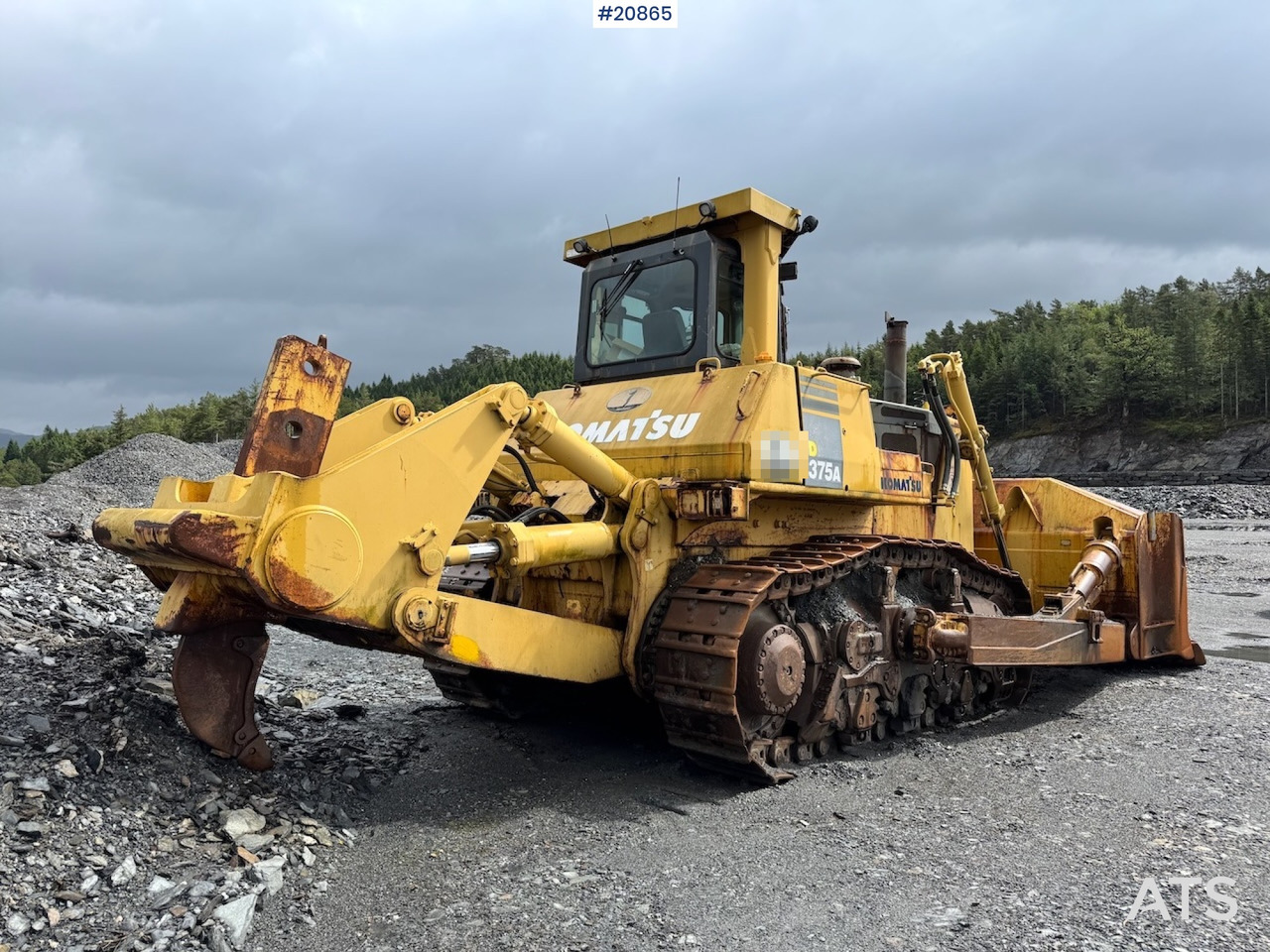 Бульдозер Komatsu D 375 A: фото 6
