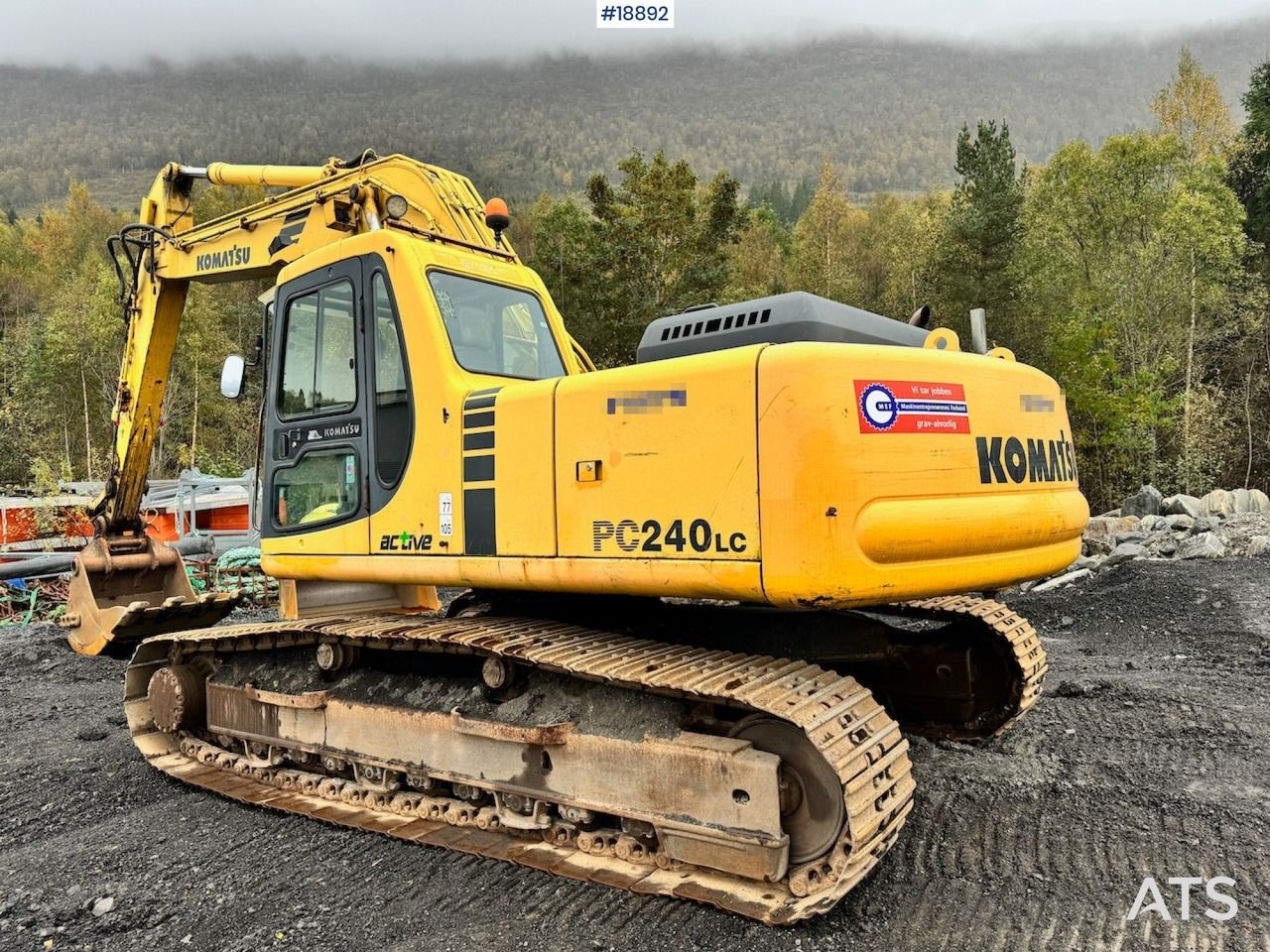 Komatsu PC240LC-6K Beltegraver m/ Graveskuffe - Экскаватор: фото 3 Komatsu PC240LC-6K Beltegraver m/ Graveskuffe - Экскаватор: фото 3