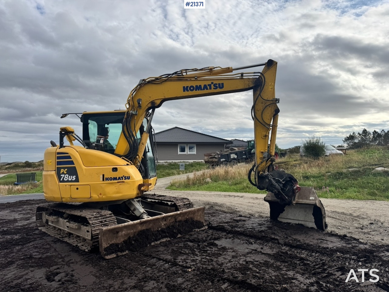 Гусеничный экскаватор Komatsu PC78US-10: фото 7