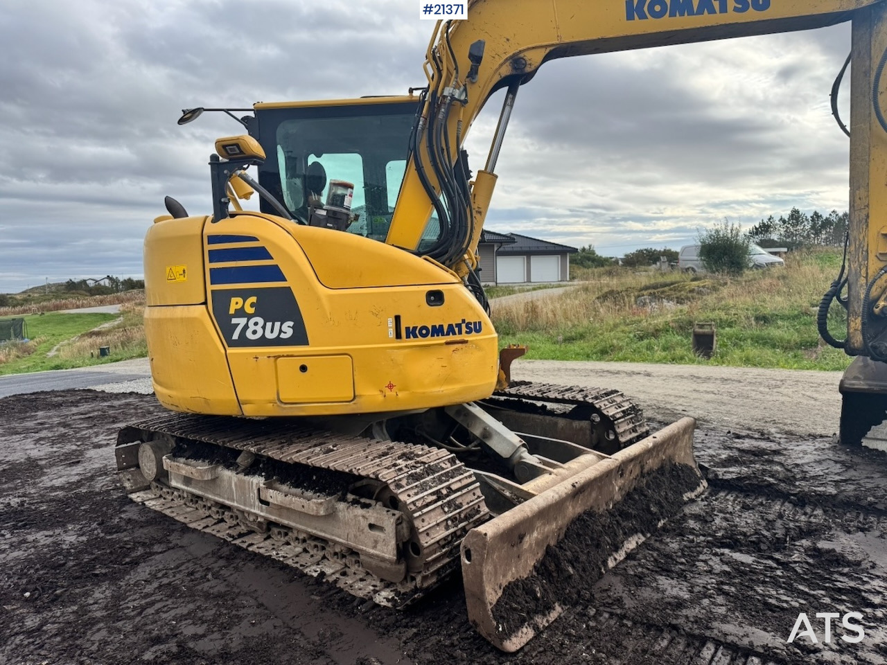 Гусеничный экскаватор Komatsu PC78US-10: фото 12