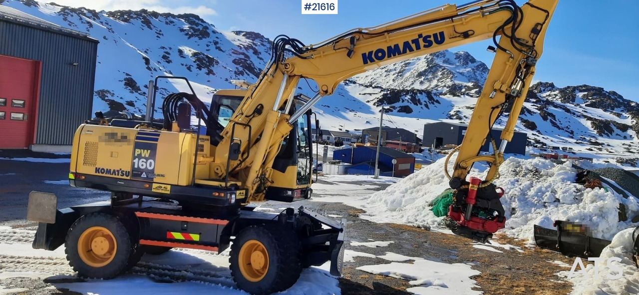Komatsu PW160-7K - Экскаватор: фото 2 Komatsu PW160-7K - Экскаватор: фото 2