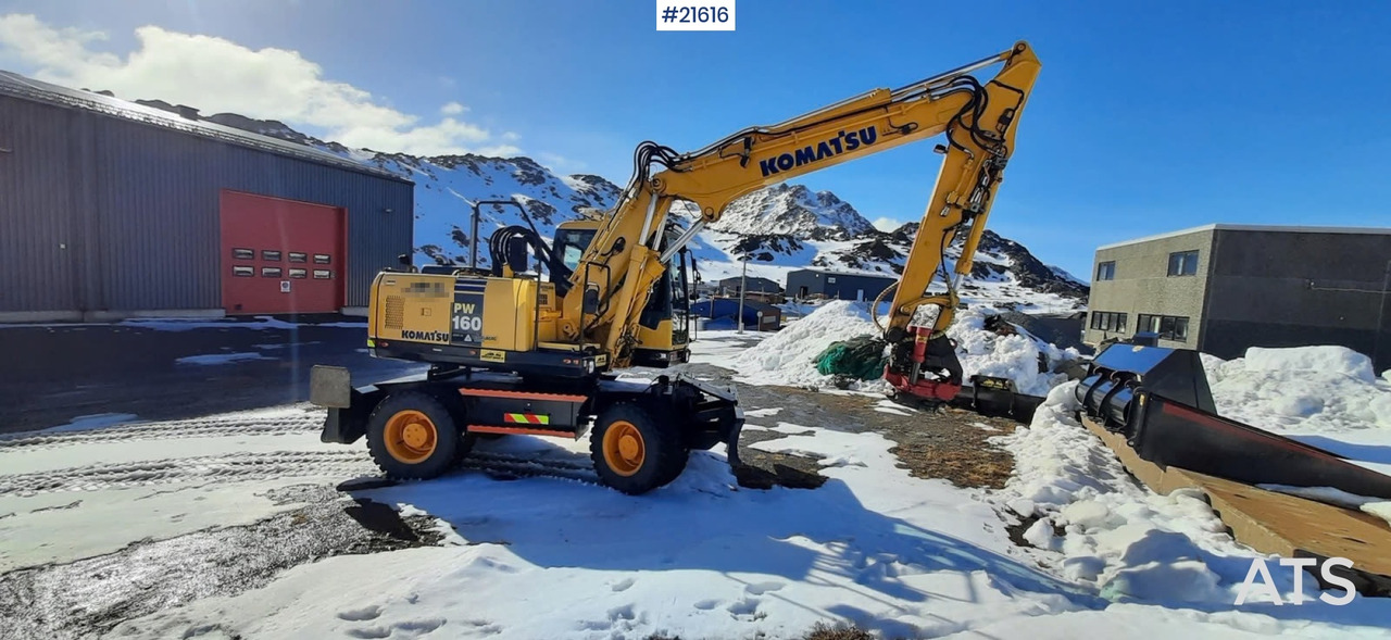 Komatsu PW160-7K - Экскаватор: фото 1 Komatsu PW160-7K - Экскаватор: фото 1