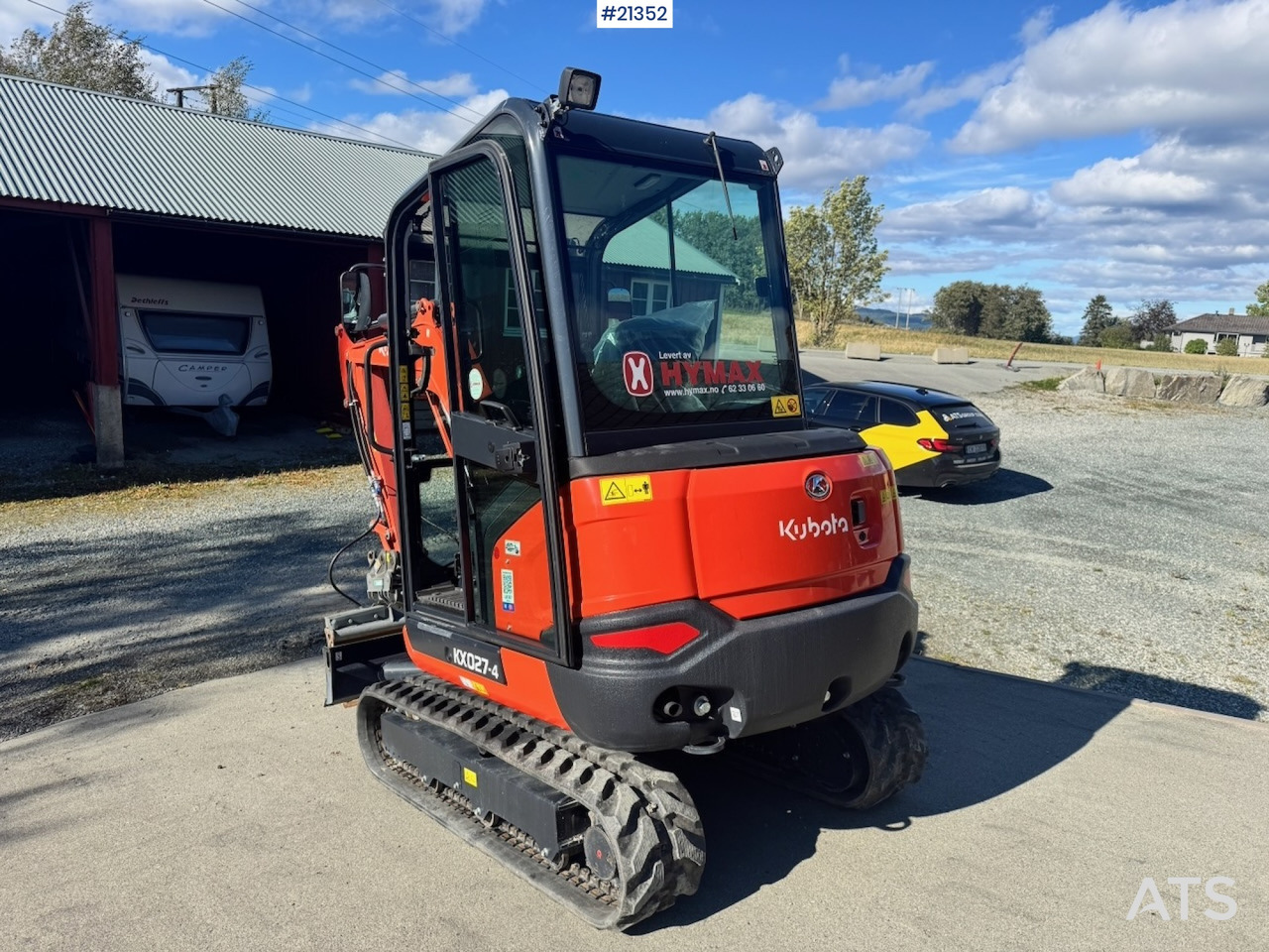 Kubota KX027-4 - Мини-экскаватор: фото 3 Kubota KX027-4 - Мини-экскаватор: фото 3