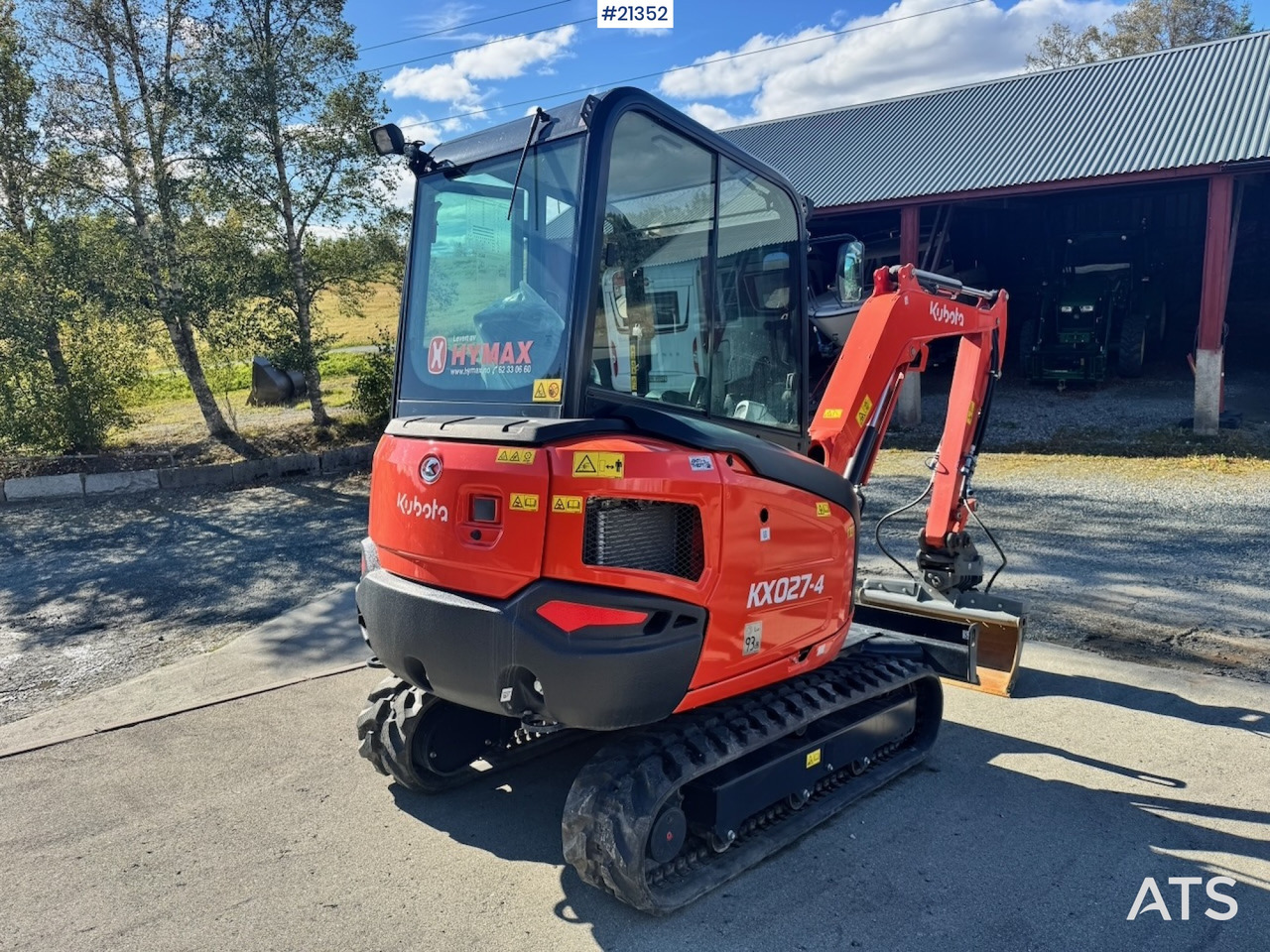Kubota KX027-4 - Мини-экскаватор: фото 5 Kubota KX027-4 - Мини-экскаватор: фото 5