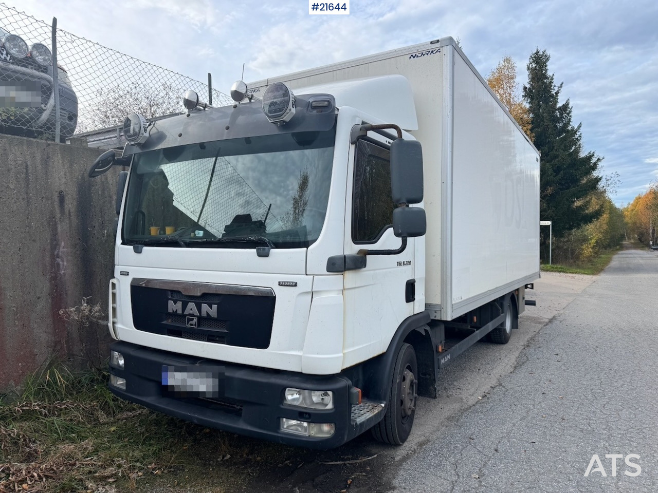 MAN MAN TGL 8.220 4x2 Skapbil. Leveres med NY EU. - Грузовик с закрытым кузовом: фото 1 MAN MAN TGL 8.220 4x2 Skapbil. Leveres med NY EU. - Грузовик с закрытым кузовом: фото 1