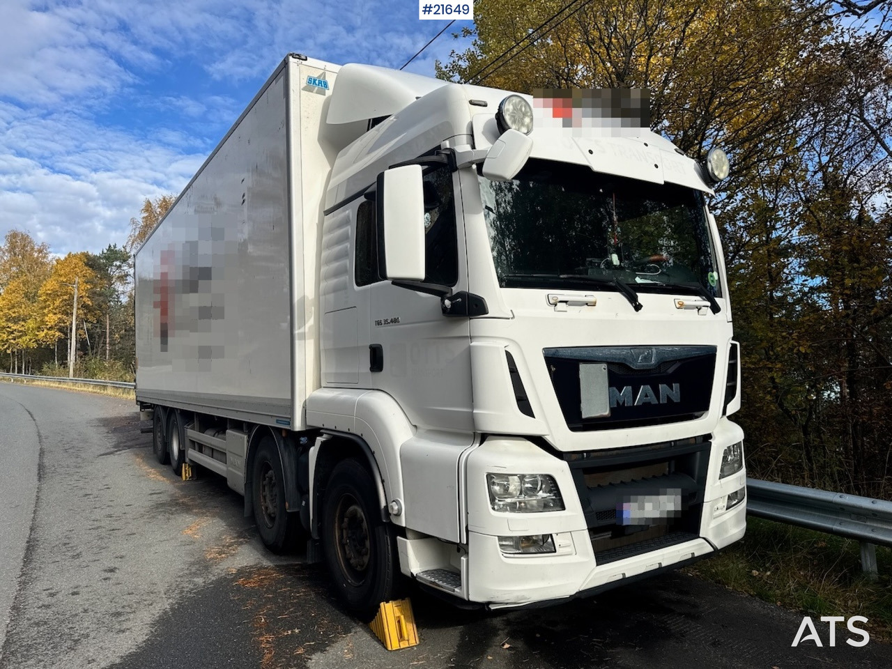 MAN MAN TGS 35.480 8x2 Skapbil m/ Full sideåpning. - Грузовик с закрытым кузовом: фото 1 MAN MAN TGS 35.480 8x2 Skapbil m/ Full sideåpning. - Грузовик с закрытым кузовом: фото 1