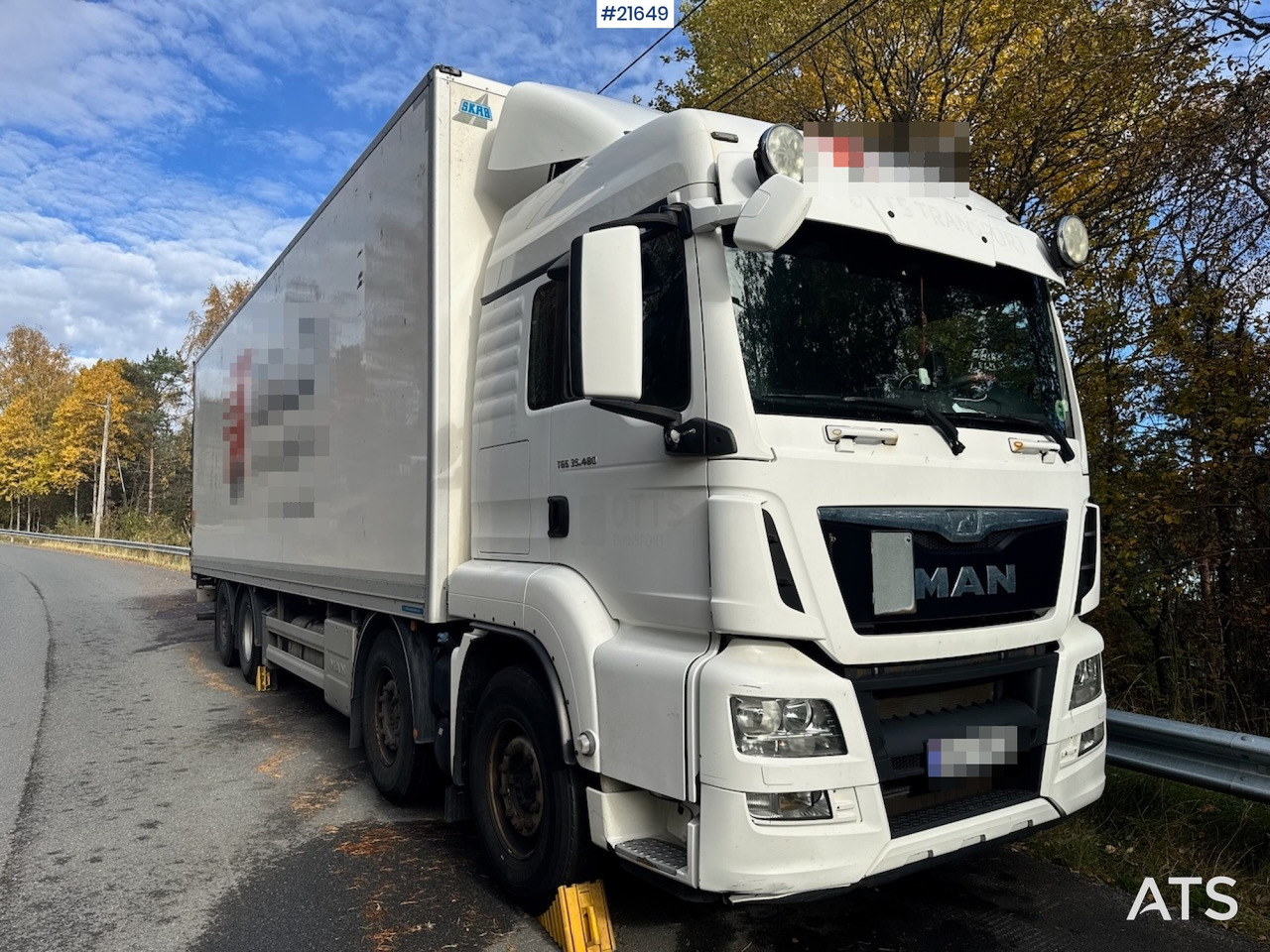 MAN MAN TGS 35.480 8x2 Skapbil m/ Full sideåpning. - Грузовик с закрытым кузовом: фото 3 MAN MAN TGS 35.480 8x2 Skapbil m/ Full sideåpning. - Грузовик с закрытым кузовом: фото 3
