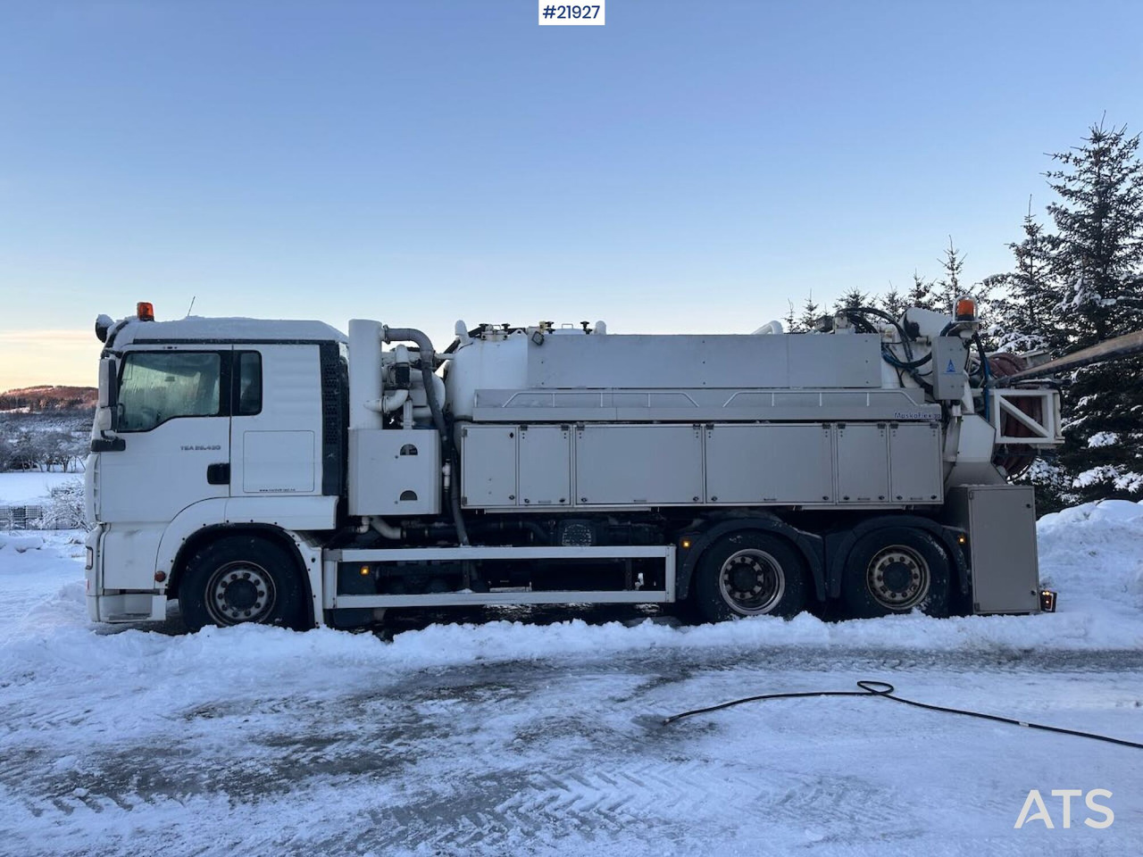 MAN TGA 26.430 6x2 sug-/spylebil m/ Maskoflex påbygg. SE VIDEO. - Ассенизатор: фото 3 MAN TGA 26.430 6x2 sug-/spylebil m/ Maskoflex påbygg. SE VIDEO. - Ассенизатор: фото 3