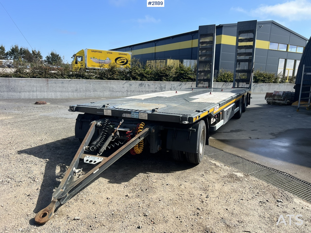 Maxtrailer Maskinhenger - Низкорамный прицеп: фото 2 Maxtrailer Maskinhenger - Низкорамный прицеп: фото 2