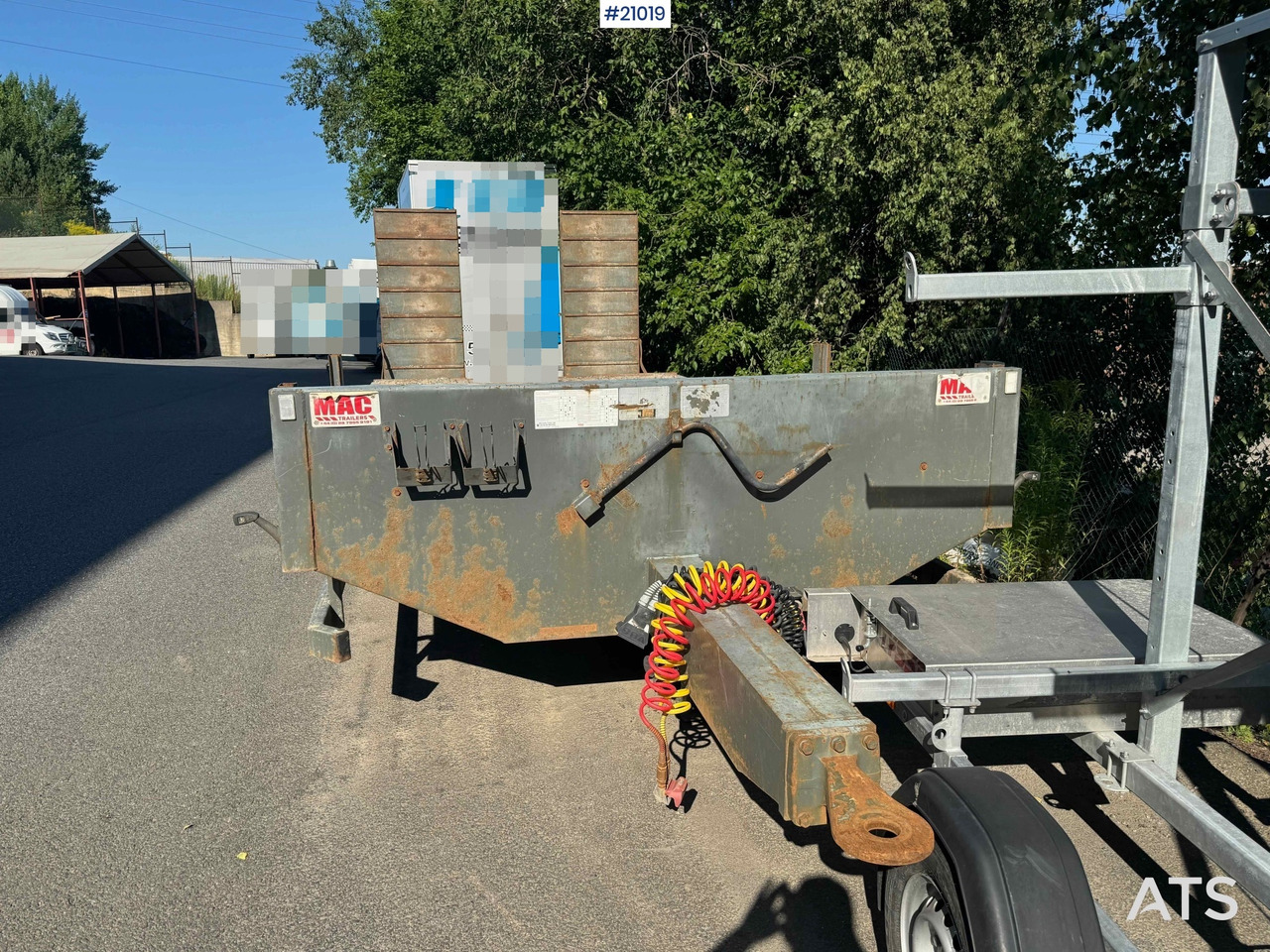 McCauley maskinhenger - Низкорамный прицеп: фото 4 McCauley maskinhenger - Низкорамный прицеп: фото 4