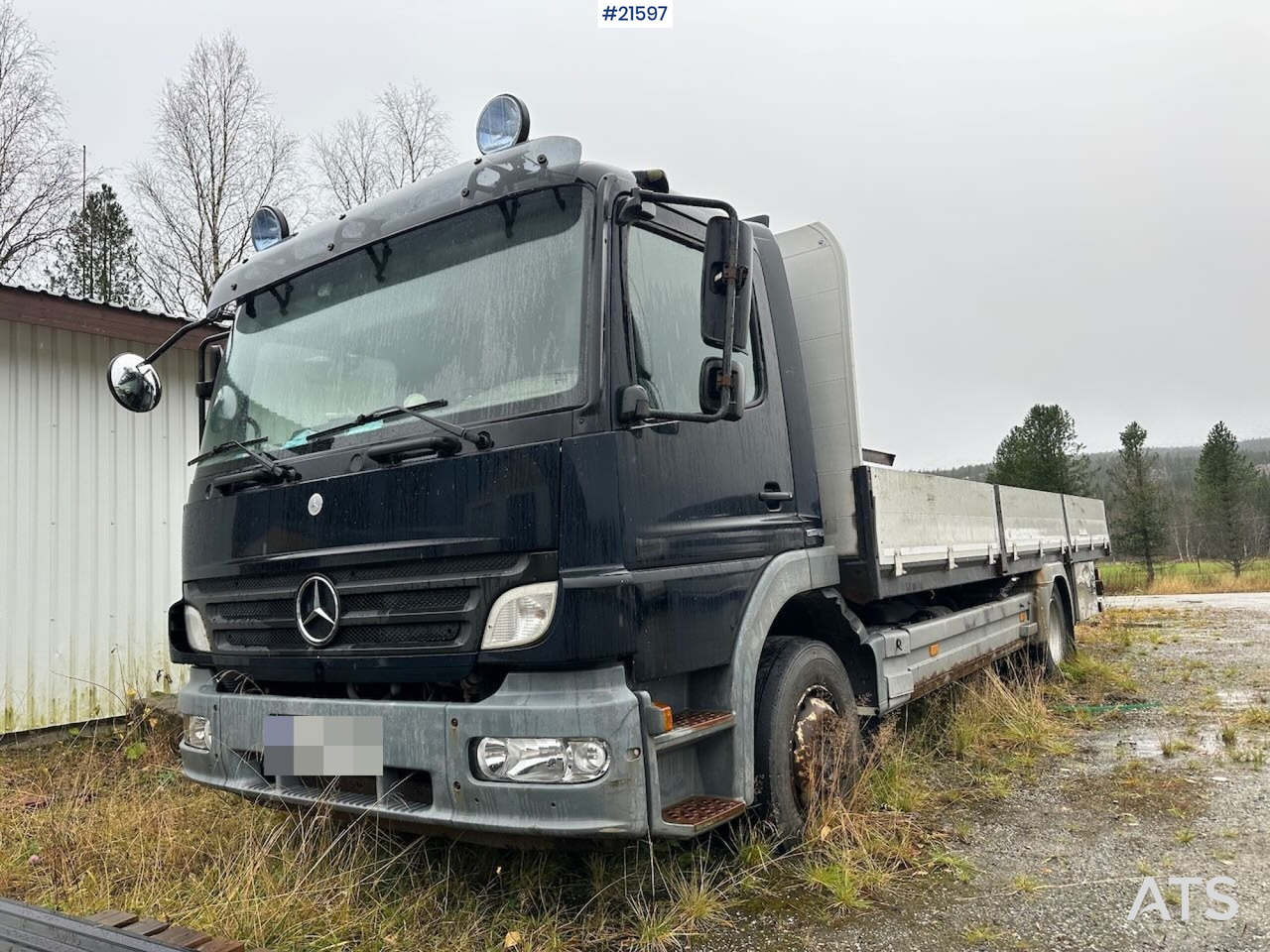 Mercedes 1524 L planbil m/ ny kompressor og vinterdekk. Ikke EU godkjent. - Грузовик бортовой/ Платформа: фото 1 Mercedes 1524 L planbil m/ ny kompressor og vinterdekk. Ikke EU godkjent. - Грузовик бортовой/ Платформа: фото 1