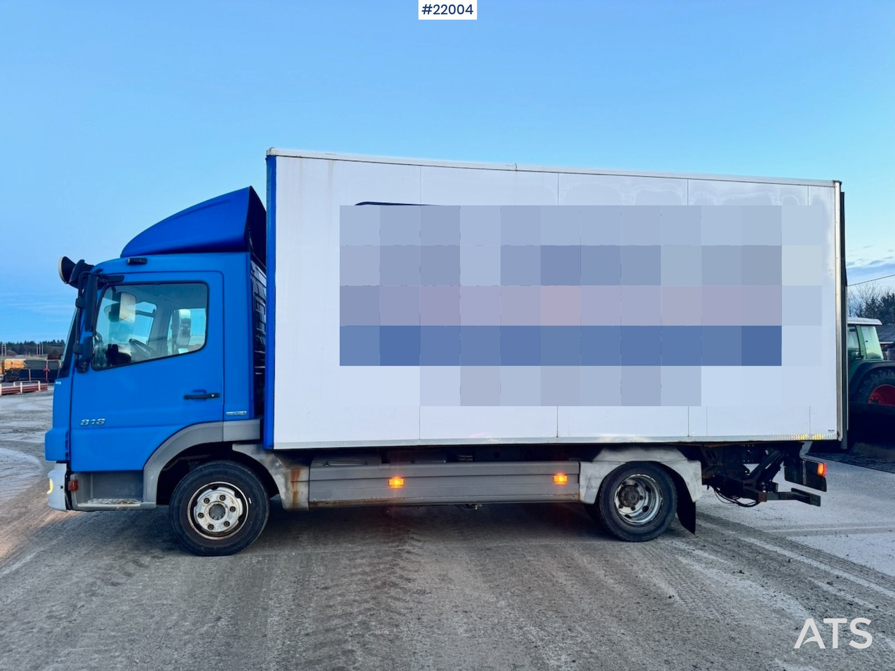 Mercedes 2012 Mercedes Atego 818 Skapbil m/ Løftelem. 140 000 km! - Грузовик с закрытым кузовом: фото 3 Mercedes 2012 Mercedes Atego 818 Skapbil m/ Løftelem. 140 000 km! - Грузовик с закрытым кузовом: фото 3