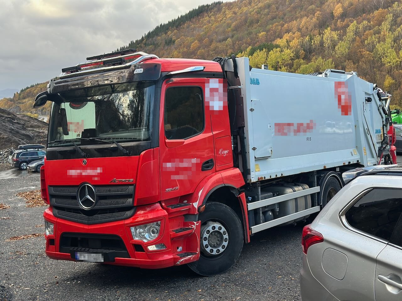 Mercedes Actros 2543 6x2 2 – kammers komprimatorbil m/ 2020 JOAB Anaconda twin påbygg - Мусоровоз: фото 2 Mercedes Actros 2543 6x2 2 – kammers komprimatorbil m/ 2020 JOAB Anaconda twin påbygg - Мусоровоз: фото 2