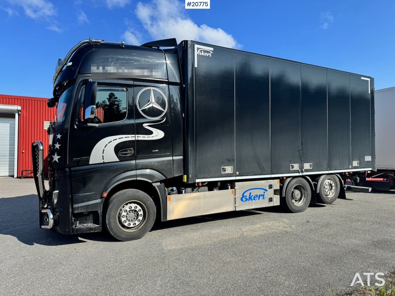 Mercedes Actros - Грузовик с закрытым кузовом: фото 3 Mercedes Actros - Грузовик с закрытым кузовом: фото 3
