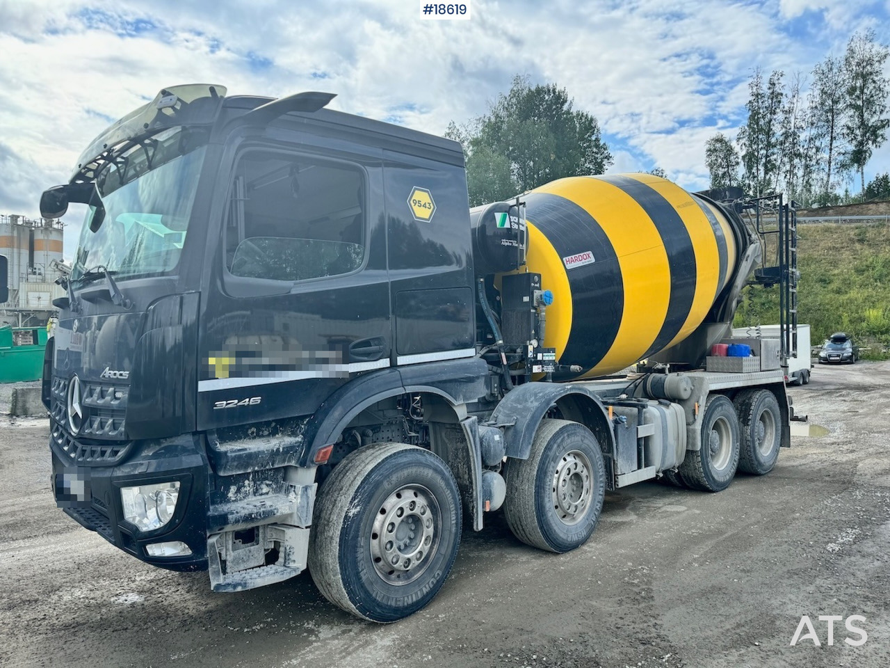 Mercedes Arocs 3246 - Автобетоносмеситель: фото 2 Mercedes Arocs 3246 - Автобетоносмеситель: фото 2