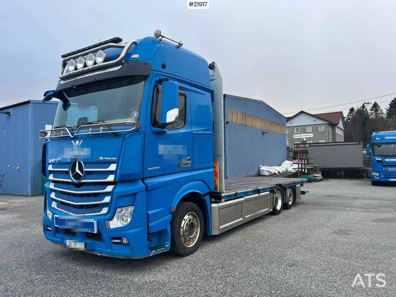 Mercedes-Benz Actros 6x2 planbil m/ 2012 konar 2 akslet plankjerre - Грузовик бортовой/ Платформа: фото 2 Mercedes-Benz Actros 6x2 planbil m/ 2012 konar 2 akslet plankjerre - Грузовик бортовой/ Платформа: фото 2